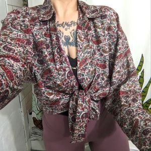 Pure Silk Top Johnathan Martin size medium Vintage